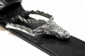 Авторский ремень из кожи крокодила с пряжкой из серебра Кайми фото 6