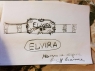 Пряжка из серебра с эмалью на заказ Эльвира фото 1