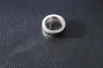Кольцо из серебра с кожей кобры  фото 3