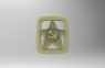 Ремень с серебряной пряжкой Советский офицер фото 4